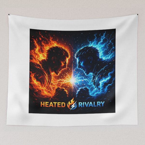 Item preview, Heated Rivalry Design | Fire vs Ice Aesthetic designed and sold by Mukesh Saxena.