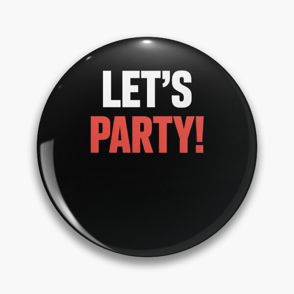 Item preview, Lets Party Bold White Red Celebration Summer designed and sold by tiekanamac.