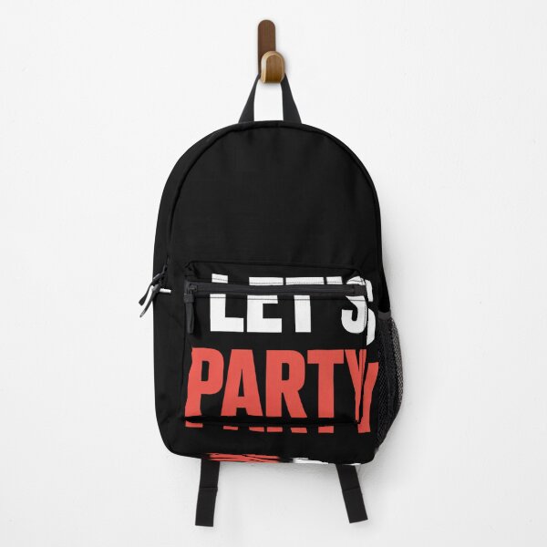 Item preview, Lets Party Bold White Red Celebration Summer designed and sold by tiekanamac.
