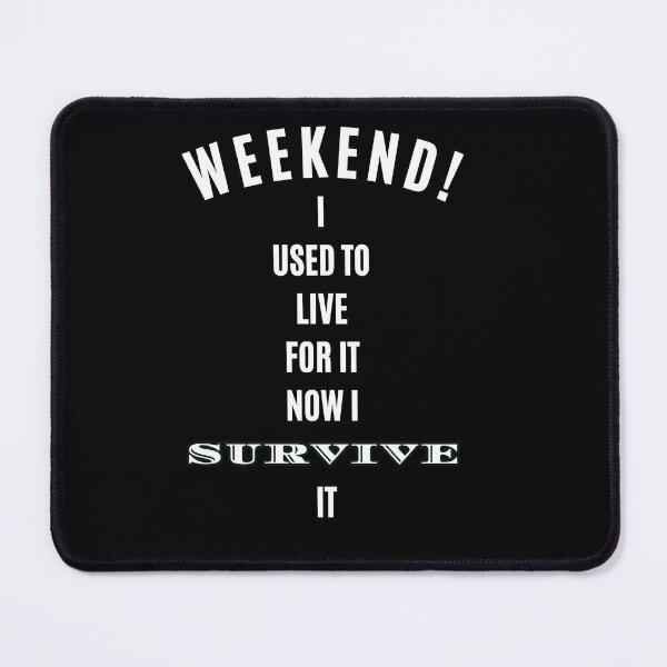 Item preview, Weekend Survive It Parenting Quote Funny Mom Dad T-Shirt designed and sold by digitalbitcraft.