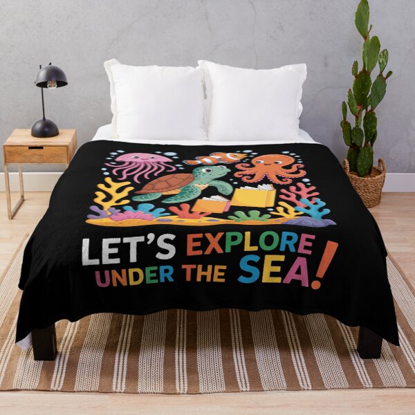 Item preview, Let_s Explore Under The Sea Back To School Student Teacher designed and sold by tiekanamac.
