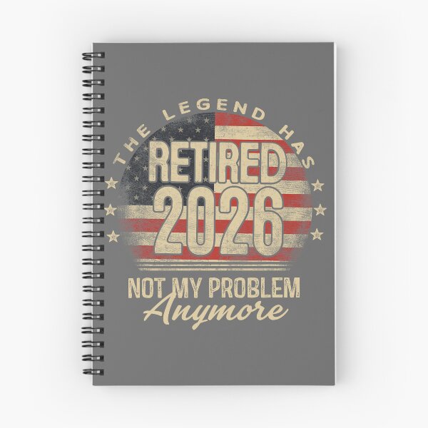Item preview, The Legend Has Retired 2026 Funny Retirement USA Flag designed and sold by KristineLi.