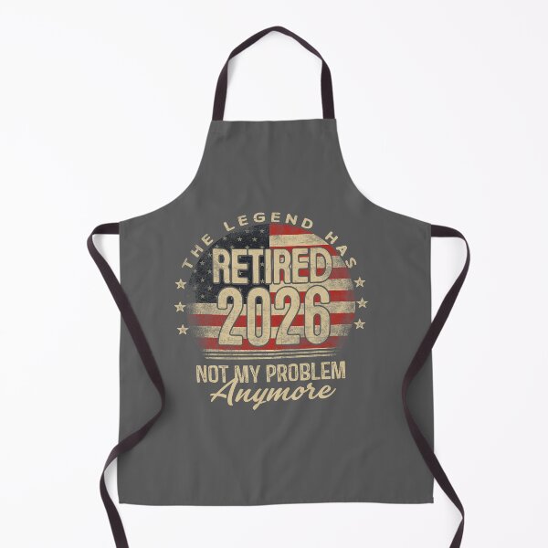 Item preview, The Legend Has Retired 2026 Funny Retirement USA Flag designed and sold by KristineLi.