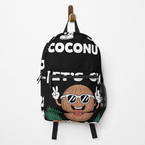 Item preview, Let_s Go Coconuts Funny Fruit Sommer Coconut designed and sold by tiekanamac.