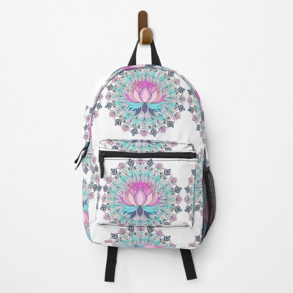 Item preview, Radiant Lotus Mandala Art – Pastel Boho Spiritual Flower, Aura Healing Sacred Geometry Wall Decor 2026 Trend designed and sold by MskynextDigitalstudio.