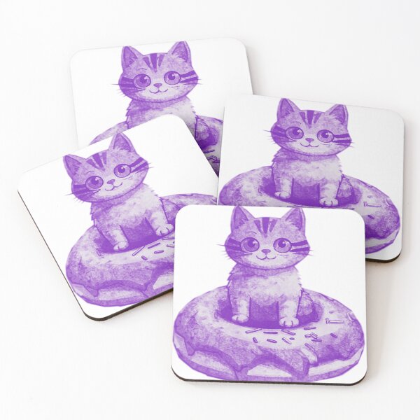Item preview, Cat In Donut designed and sold by kinpirks.
