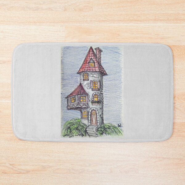 Item preview, Ball Pen Drawing Tower - House designed and sold by Sky-99.