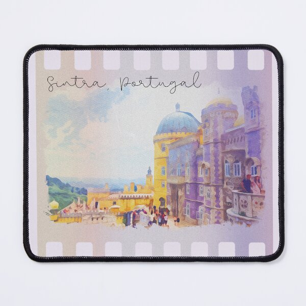 Item preview, sintra european landscape oil painting style designed and sold by Anna Sacha.