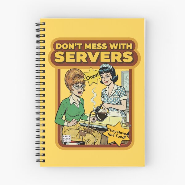 Item preview, Don't Mess With Servers designed and sold by BaconPancakes21.