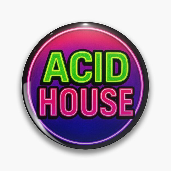 Item preview, Acid House – Neon 303 Electronic Music Circle Design designed and sold by |TRSSHOP|.