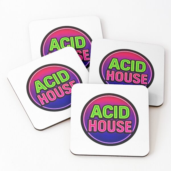 Item preview, Acid House – Neon 303 Electronic Music Circle Design designed and sold by |TRSSHOP|.