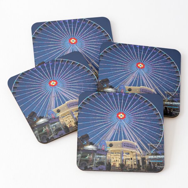 Item preview, Vienna Prater Ferris Whell at Night designed and sold by Makaronia.