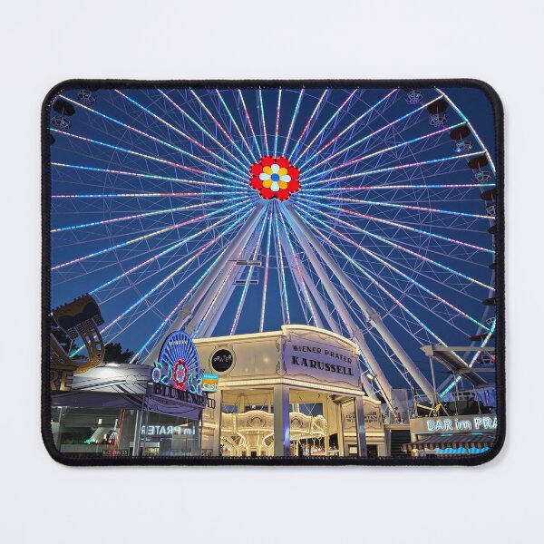 Item preview, Vienna Prater Ferris Whell at Night designed and sold by Makaronia.
