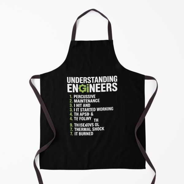 Item preview, Engineer Understanding Engineers Men Black Cotton Blend designed and sold by joyouartArt.