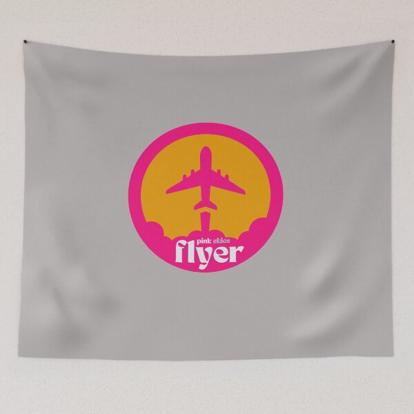 Item preview, Pink Aviation, Pink Skies Flyer - My Favourite Pink Collection Minimalistic design designed and sold by MirAgi.