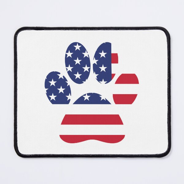 Item preview, American Flag - Dog Paw designed and sold by Marshallamoakohene.