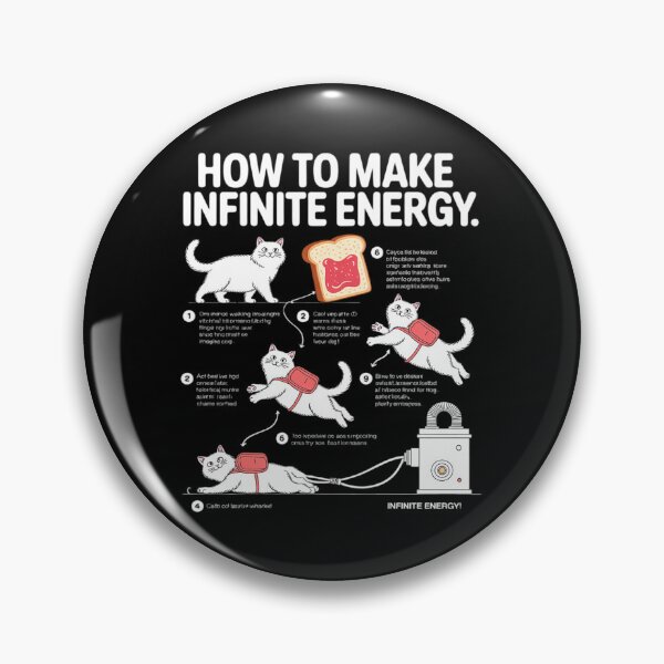 Item preview,  Math Infinite Energy Cat And Mechanical Engineering designed and sold by joyouartArt.