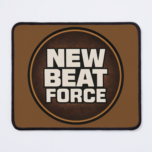 Item preview, New Beat Force – Industrial Rave Power Badge designed and sold by |TRSSHOP|.