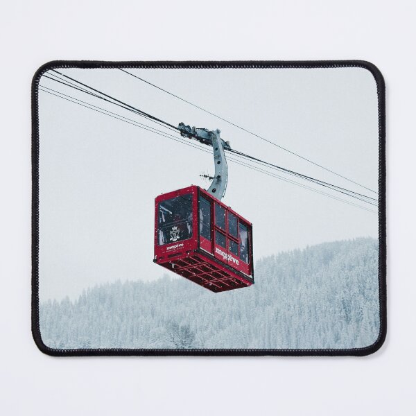 Item preview, Megeve Gondolain the Snow designed and sold by LSimages.