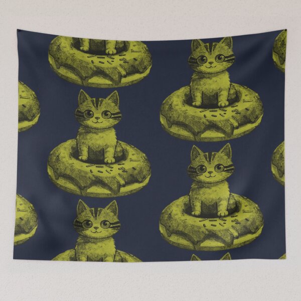 Item preview, Cat In Donut designed and sold by kinpirks.