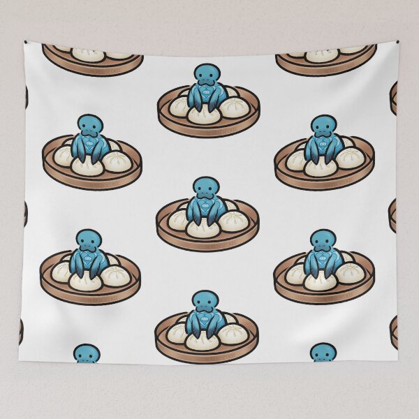 Item preview, seal with pork buns designed and sold by petselkie.