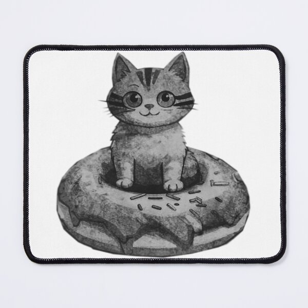 Item preview, Cat In Donut designed and sold by kinpirks.