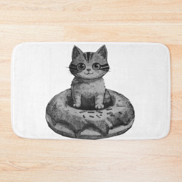 Item preview, Cat In Donut designed and sold by kinpirks.