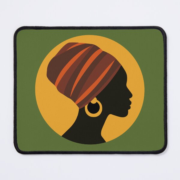 Item preview, Simply Graceful - African Minimalist Portrait designed and sold by MammothArt.
