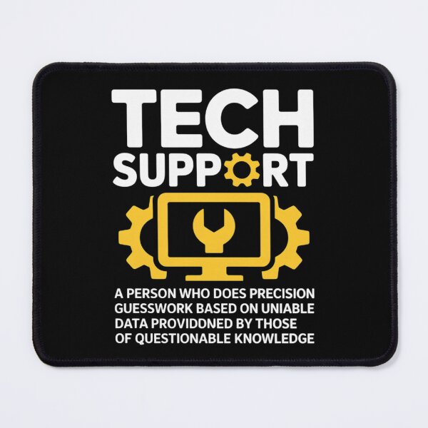 Item preview,  Tech Support Definition Sysadmin Tech Support Nerd designed and sold by joyouartArt.