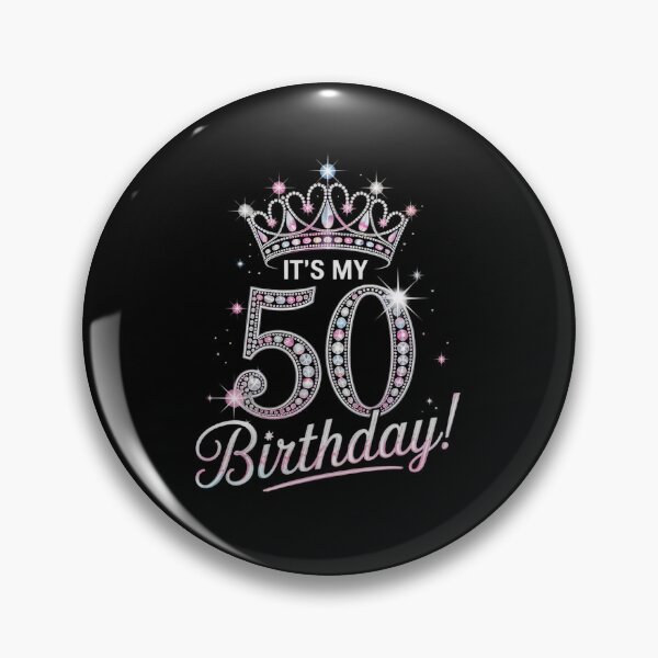 Item preview, 50 years old It's my Birthday 50th Birthday Women designed and sold by angolinnArt.