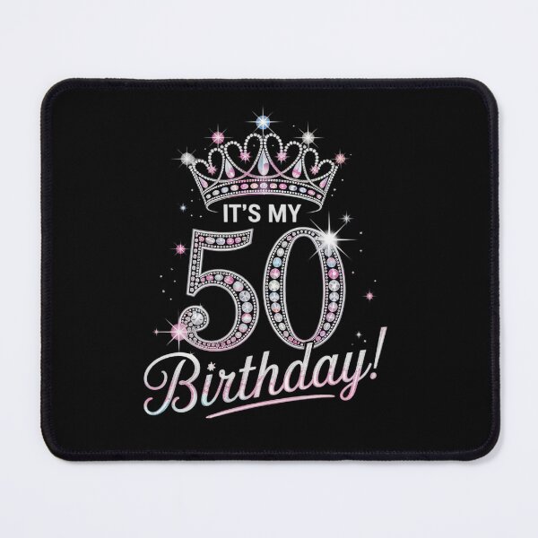 Item preview, 50 years old It's my Birthday 50th Birthday Women designed and sold by angolinnArt.