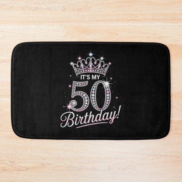 Item preview, 50 years old It's my Birthday 50th Birthday Women designed and sold by angolinnArt.