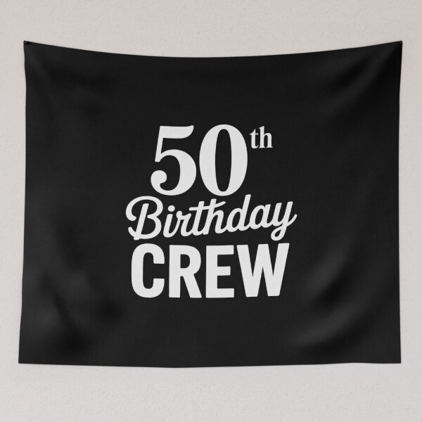 Item preview, 50th Birthday Crew, 50 Year Old Party Matching Group designed and sold by angolinnArt.