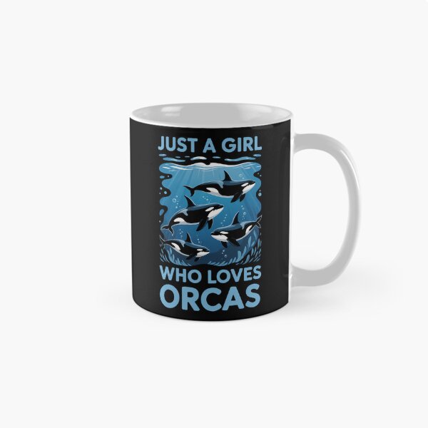 Item preview, Just a Girl who loves Orcas Whales Sea Animal Orca Lovers designed and sold by tiemacopaxer.