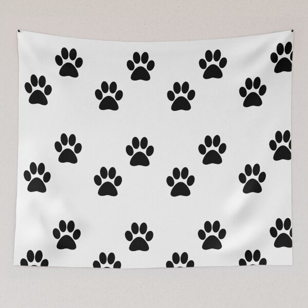 Item preview, Dog Paw Prints designed and sold by MarshallStickerX.