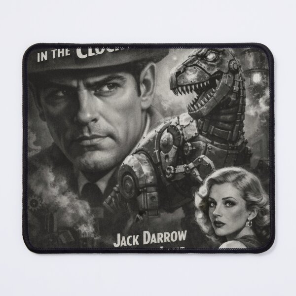 Item preview, Murder in the Clockwork Factory - 1925 Fictional Noir Movie Poster designed and sold by MarTomDub.