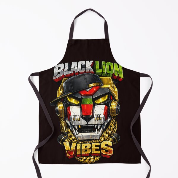 Item preview, Black Lion Vibes – Voltron Street Style Anime Hip Hop Design designed and sold by FinalFlash77.