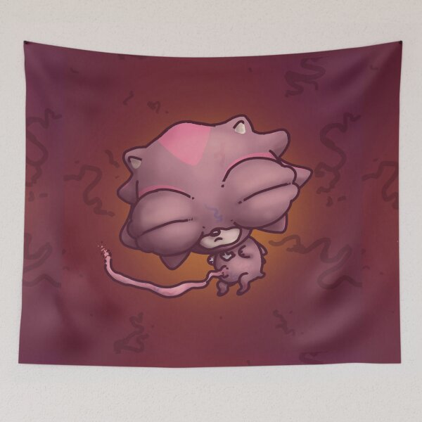 Item preview, black and red hedgehog baby designed and sold by dungareeboy.
