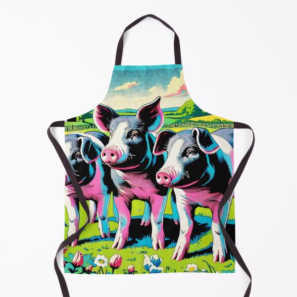 Item preview, Pop Art Hampshire Pig in English Countryside #9 designed and sold by Helios Be. Lavsh.