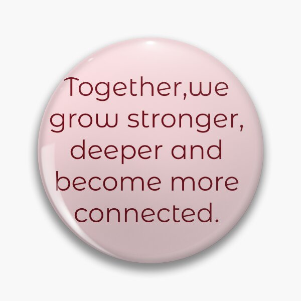 Item preview, Together we grow stronger, deeper and become more connected  designed and sold by Creations by lyne.
