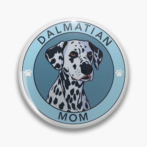 Item preview, Dalmatian Mom Badge  designed and sold by Stickety Boo.