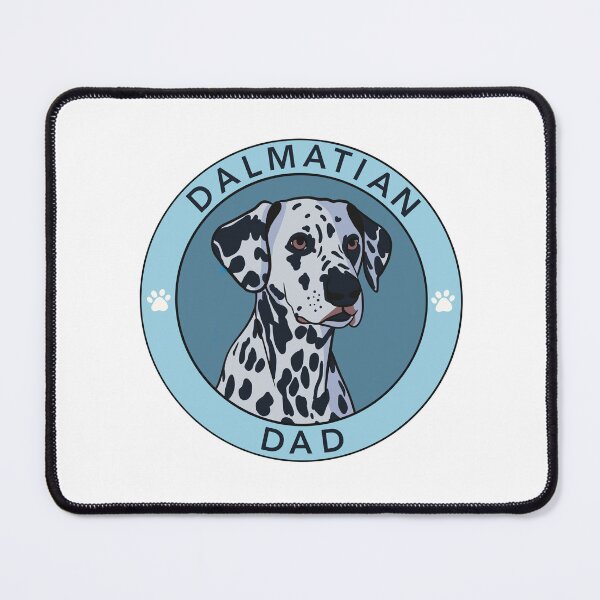 Item preview, Dalmatian Dad Badge designed and sold by Stickety Boo.
