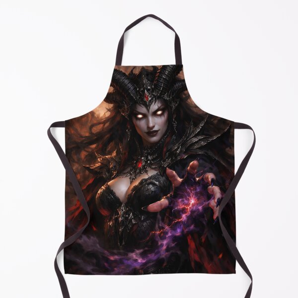 Item preview, Demonic Sorceress – Dark Fantasy Queen of Fire and Magic designed and sold by athanasioungr.