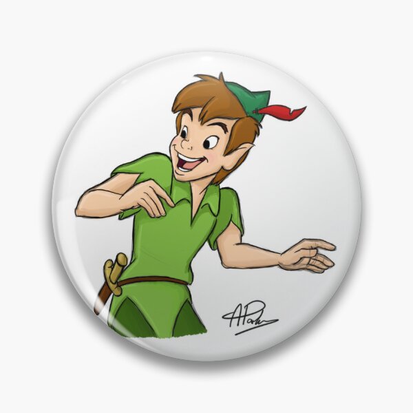 Item preview, Peter Pan drawing designed and sold by APParky.