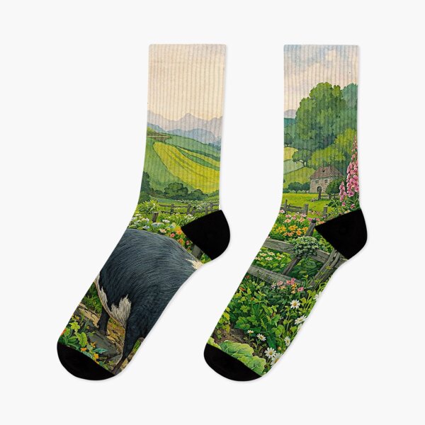 Item preview, Hampshire Pig in English Countryside #10 designed and sold by Helios Be. Lavsh.