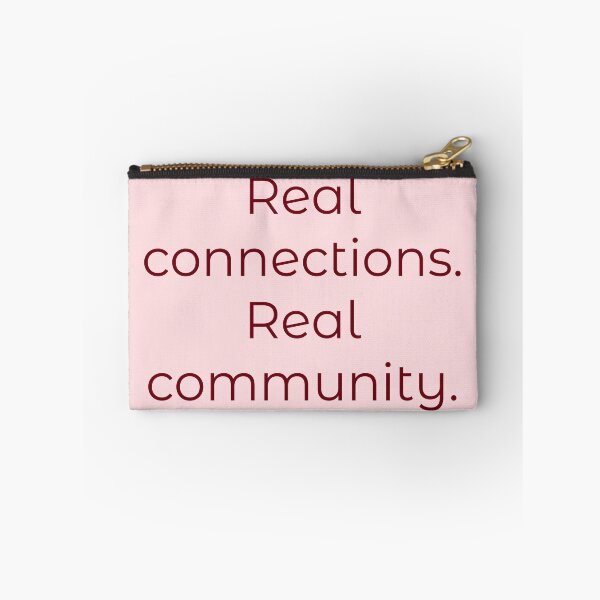 Item preview, Real connections real community  designed and sold by Creations by lyne.