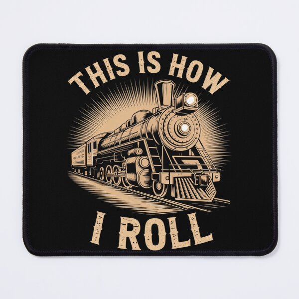 Item preview, Train Art For Men Women Railroad Steam Train Lovers 1 designed and sold by joyouartArt.