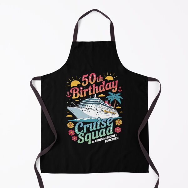 Item preview, 50th Birthday Cruise Squad Friends Family Vacation Matching designed and sold by angolinnArt.
