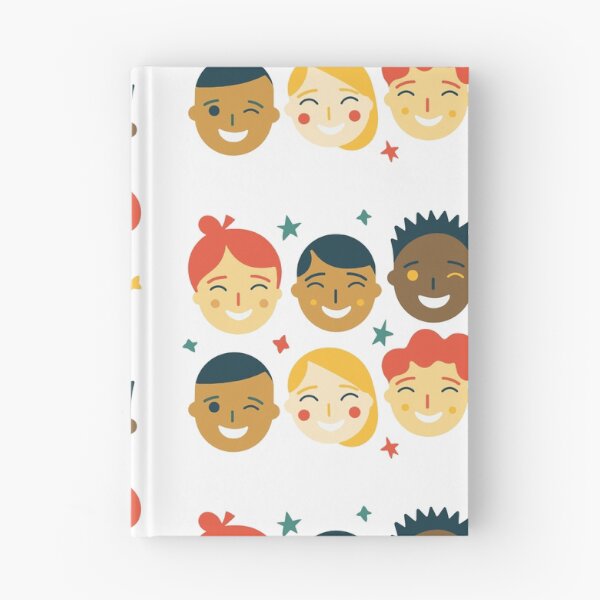 Item preview, Six different children faces smiling and laughing, full of joy designed and sold by y-a-y.