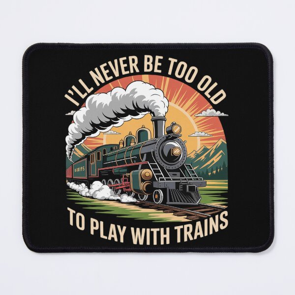 Item preview,  Train Art For Men Women Railroad Steam Train Lovers6 designed and sold by joyouartArt.